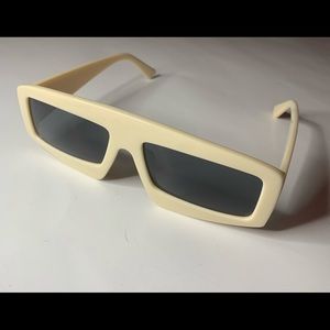Cream Sunglasses